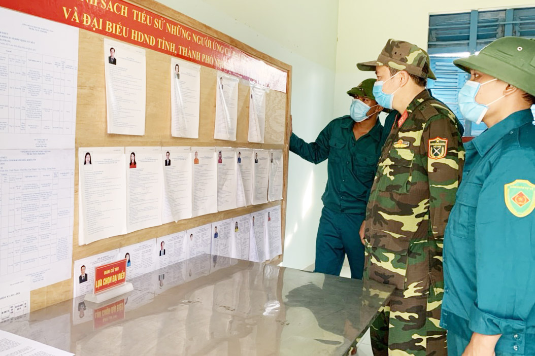 Khu cách ly vững tin đợi ngày bầu cử

​